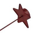 Floristik24 Tealight holder star to stick red