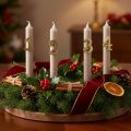 Advent candle pins, numbers 1 to 4, set of 4, 4cm, 4 pieces | Floristik24.ie