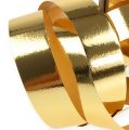 Floristik24 Curled ribbon shiny 19mm 100m gold