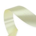 Floristik24 Curling ribbon light yellow 19mm 100m
