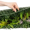 Artificial plant wall 100 x 55 cm vertical greening | Floristik24.ie