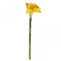 Floristik24 Artificial daffodils silk flowers yellow daffodils 40cm 3pcs