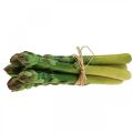 Floristik24 Artificial asparagus vegetable decorative asparagus bunch L23cm 5pcs