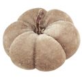 Pumpkin Decoration Fabric Pumpkins Yellow Beige Reddish Brown Ø7cm 9 pcs | Floristik24.ie