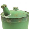 Floristik24 Birdhouse oil barrel antique green Ø17cm H23cm