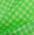 Floristik24 Cuff paper 37.5cm 100m May green checkered