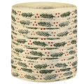 Floristik24 Sustainable curling ribbon gift ribbon Christmas with fir green 10mm 100m