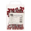 Pearl head pins Ø6mm 65mm Red