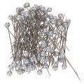 Floristik24 Pearl-headed pins Ø6mm 65mm silver