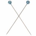 Turquoise pearl-headed pins, Ø6mm, 65mm | Floristik24.ie