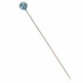 Turquoise pearl-headed pins, Ø6mm, 65mm | Floristik24.ie