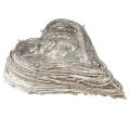 Floristik24 Plant heart plant bowl rattan heart white natural 28x34cm