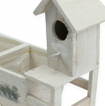 Floristik24 Wooden box with bird house 29.5cm x 12cm H24cm