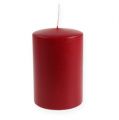 Floristik24 Pillar candle 150/100 red 4pcs