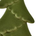 Christmas tree decoration Christmas tree fir flocked green 76cm | Floristik24.ie