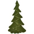 Christmas tree decoration Christmas tree fir flocked green 76cm | Floristik24.ie